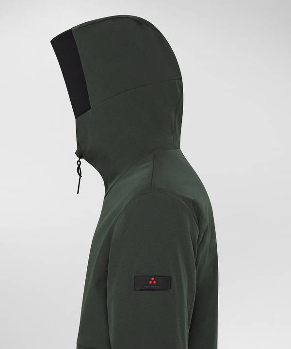 Peuterey Bomber Liscio In Primaloft Con Dettagli Neri