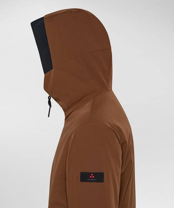 Peuterey Bomber Liscio In Primaloft Con Dettagli Neri