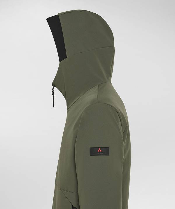 Peuterey Bomber Liscio In Primaloft Con Dettagli Neri