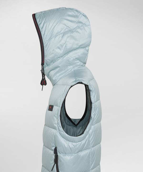 Peuterey Gilet In Nylon Ripstop Resistente Allo Strappo