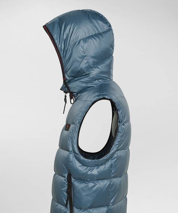 Peuterey Gilet In Nylon Ripstop Resistente Allo Strappo