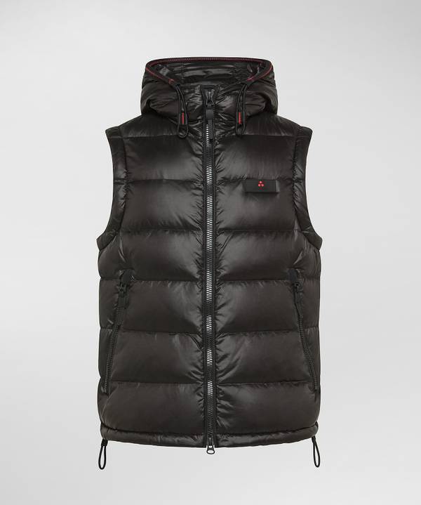 Peuterey Gilet In Nylon Ripstop Resistente Allo Strappo