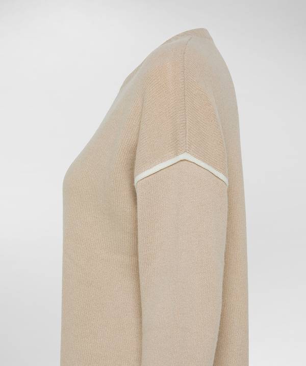 Peuterey Maglia In Misto Cachemire Con Dettagli A Contrasto