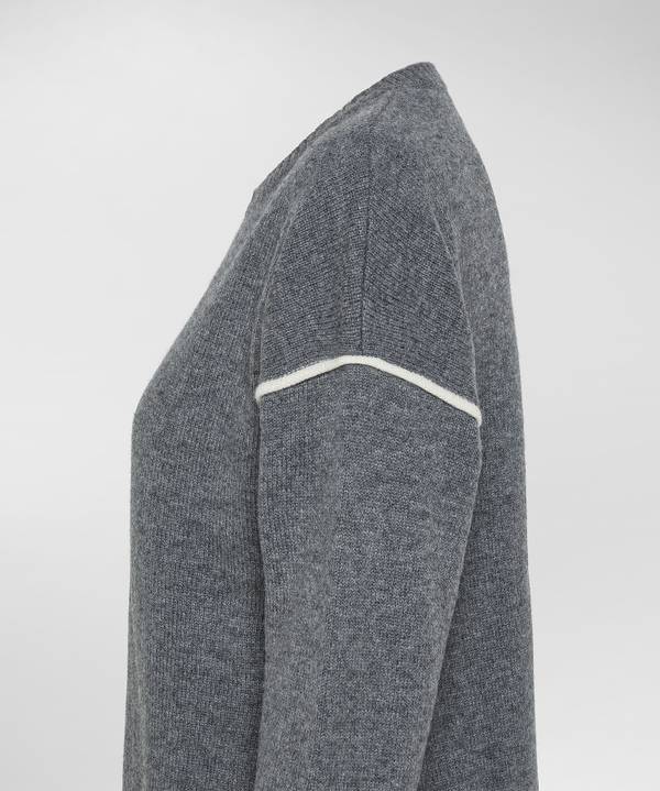 Peuterey Maglia In Misto Cachemire Con Dettagli A Contrasto
