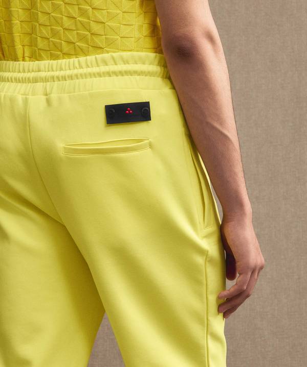 Peuterey Pantaloni Joggers In Cotone Stretch Con Nastrature