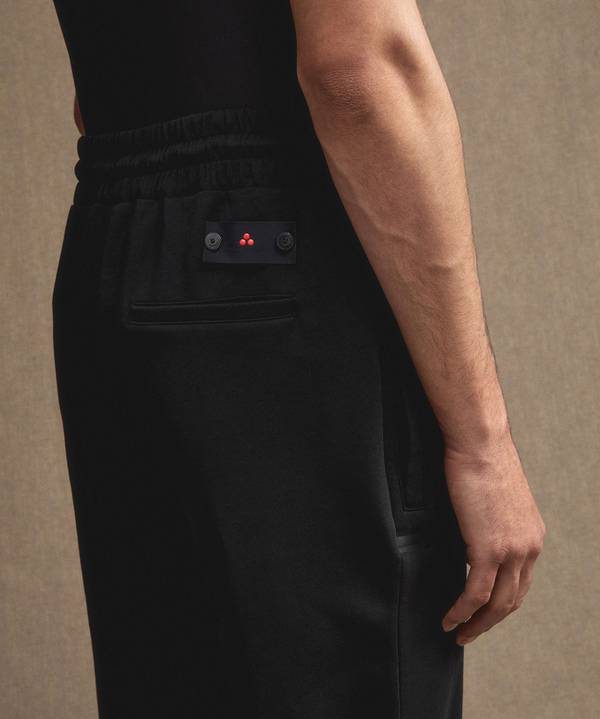 Peuterey Pantaloni Joggers In Cotone Stretch Con Nastrature