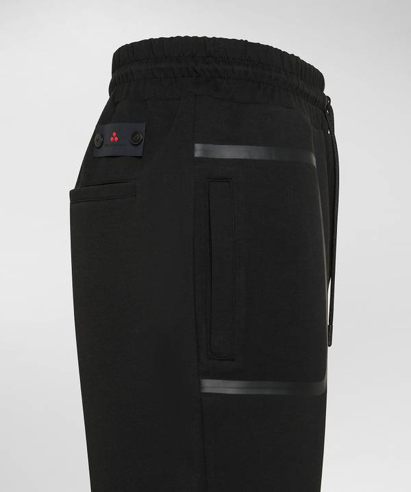 Peuterey Pantaloni Joggers In Cotone Stretch Con Nastrature