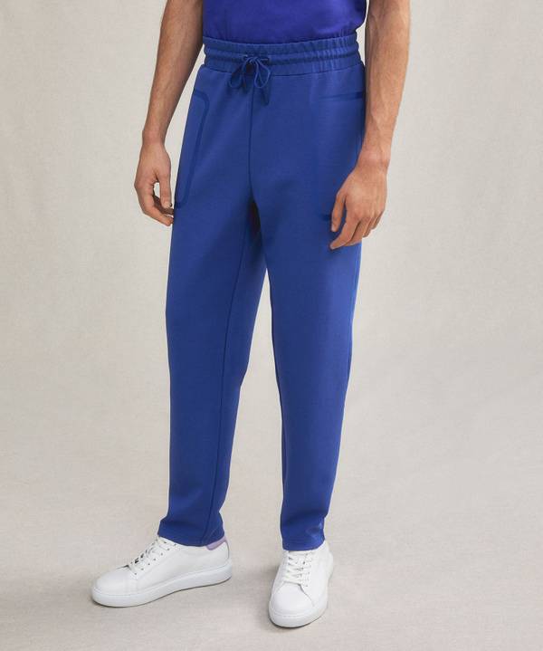 Peuterey Pantaloni Joggers In Cotone Stretch Con Nastrature