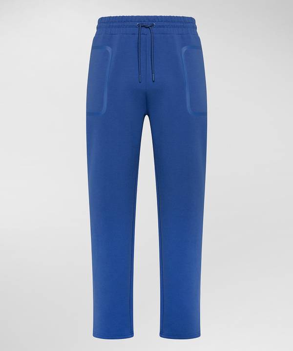 Peuterey Pantaloni Joggers In Cotone Stretch Con Nastrature