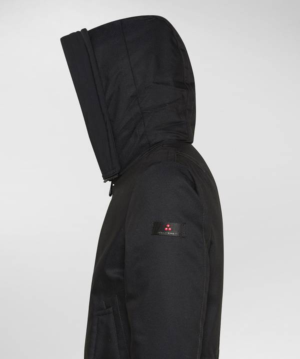 Peuterey Parka Resistente In Tessuto Made In Italy Con Pelliccia