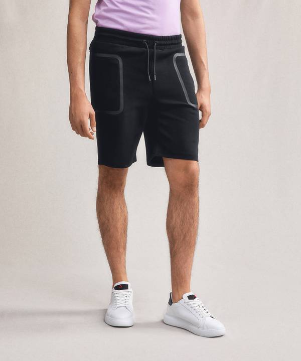 Peuterey Bermuda Con Coulisse In Cotone Stretch