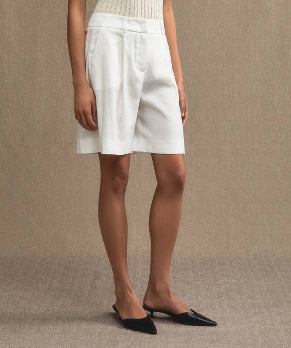 Peuterey Bermuda In Lino