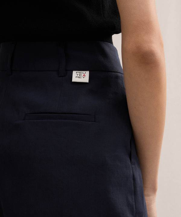 Peuterey Bermuda In Lino