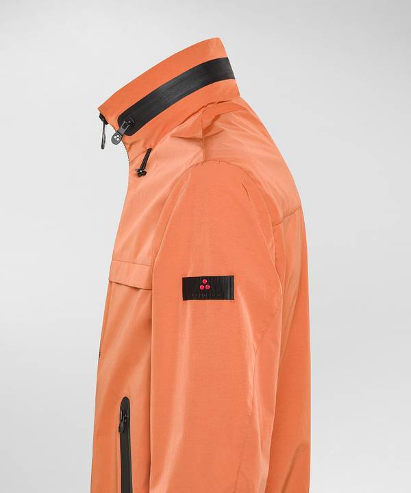 Peuterey Bomber In Nylon Con Cappuccio Estraibile