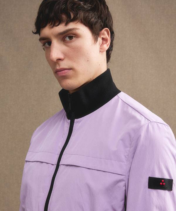 Peuterey Bomber In Nylon E Microfibra