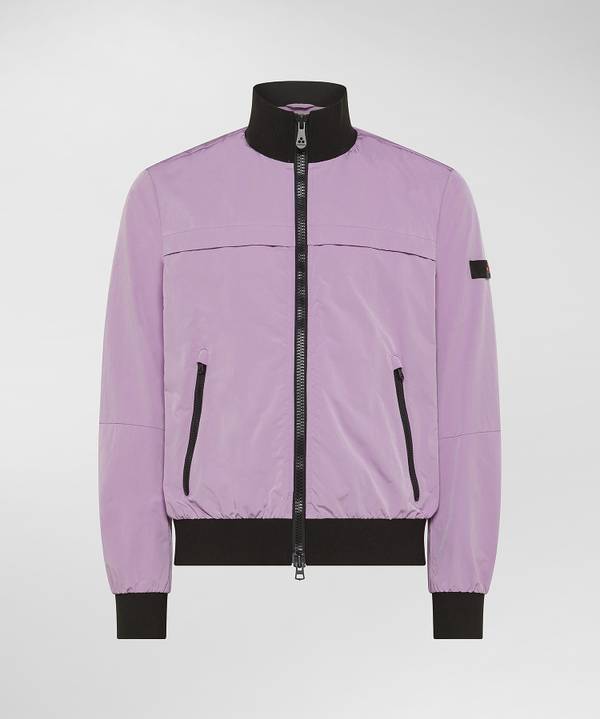 Peuterey Bomber In Nylon E Microfibra