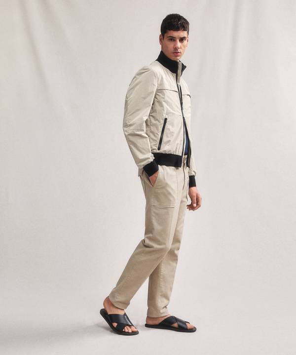 Peuterey Bomber in nylon e microfibra