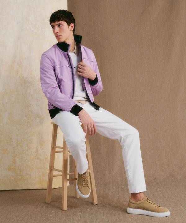 Peuterey Bomber in nylon e microfibra