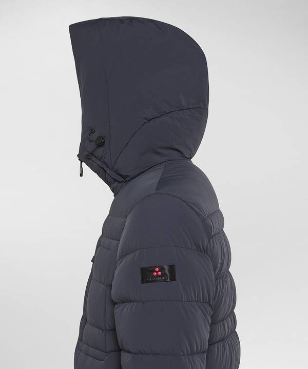 Peuterey Bomber In Piuma Con Trapunta Grafica