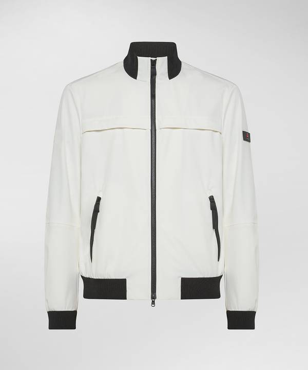 Peuterey Bomber liscio con dettagli neri