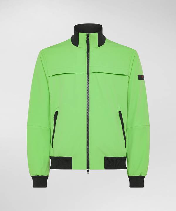 Peuterey Bomber Liscio Con Dettagli Neri