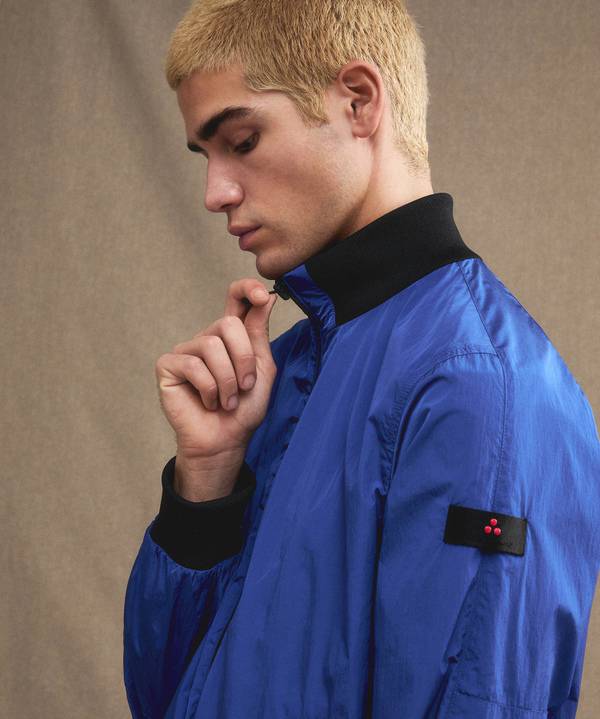 Peuterey Bomber Lucido In Tela Di Nylon