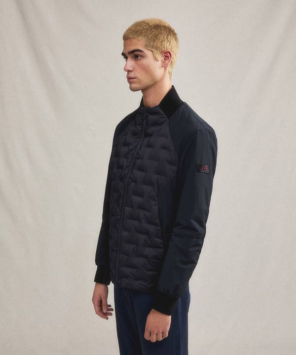 Peuterey Bomber Stretch Con Imbottitura Jaquard