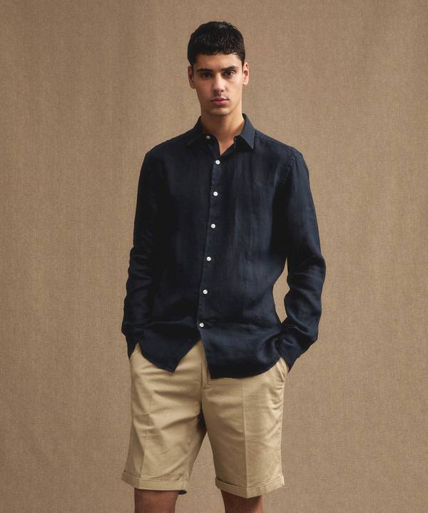 Peuterey Camicia In Lino