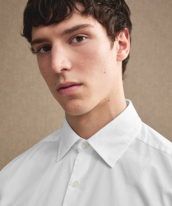 Peuterey Camicia In Popeline Di Cotone