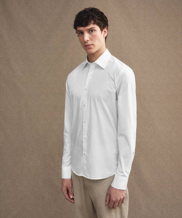 Peuterey Camicia In Popeline Di Cotone