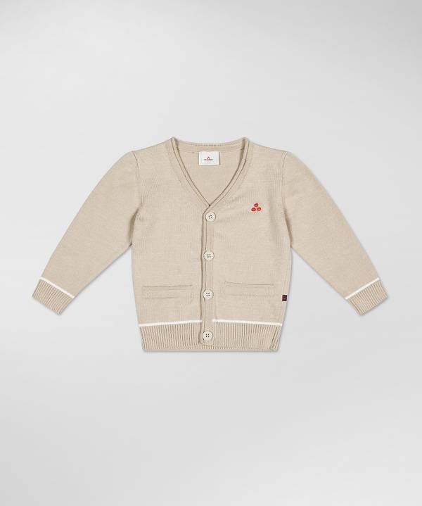Peuterey Cardigan In Tricot Di Cotone