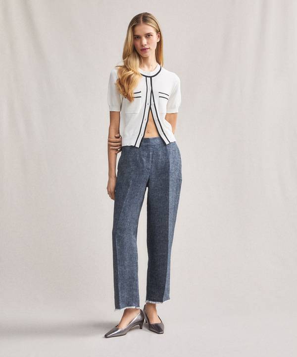 Peuterey Cardigan manica corta con tasche al petto