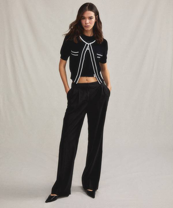 Peuterey Cardigan manica corta con tasche al petto