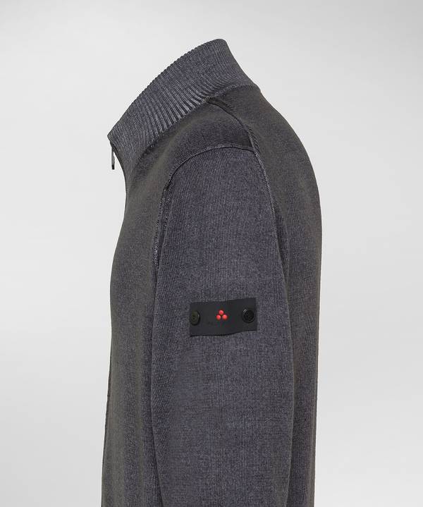 Peuterey Cardigan Tricot In Pura Lana