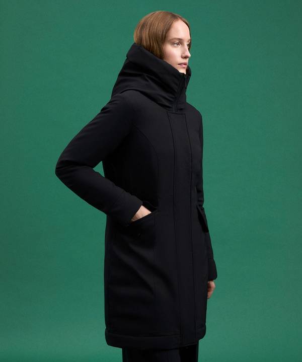 Peuterey Coat Antivento Con Ampio Collo