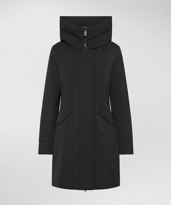 Peuterey Coat Antivento Con Ampio Collo