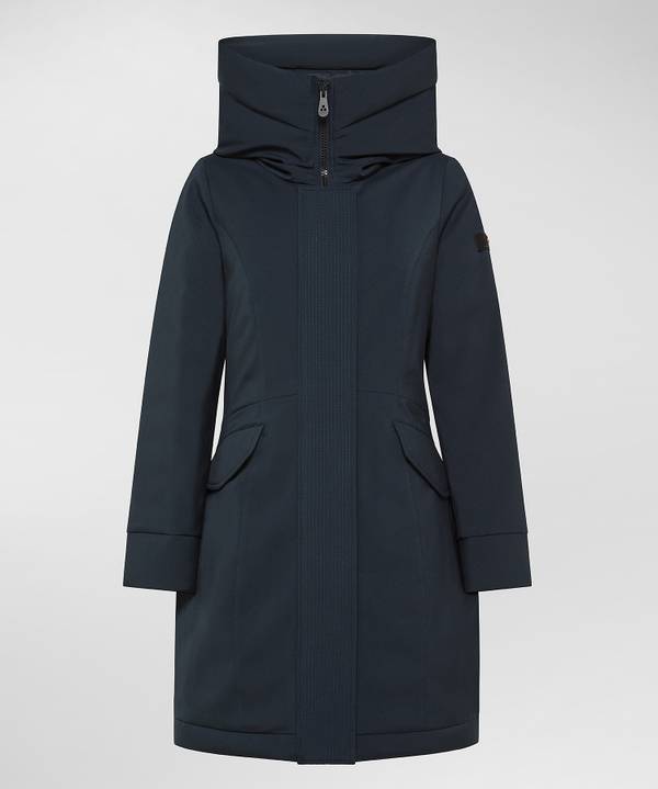Peuterey Coat Antivento Con Ampio Collo