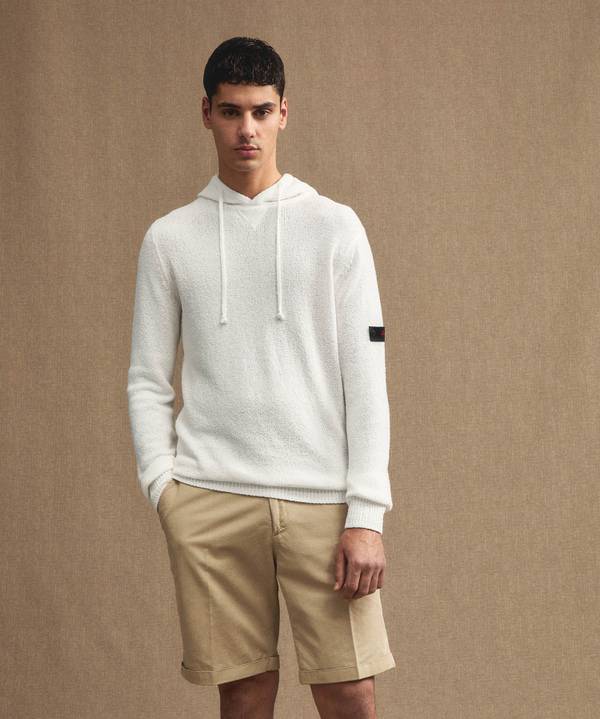 Peuterey Comoda Felpa In Cotone Punto Spugna