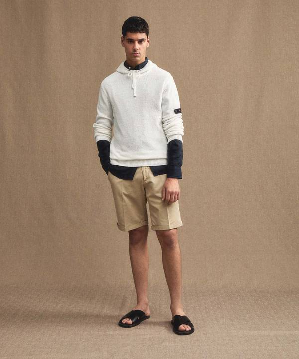 Peuterey Comoda felpa in cotone punto spugna