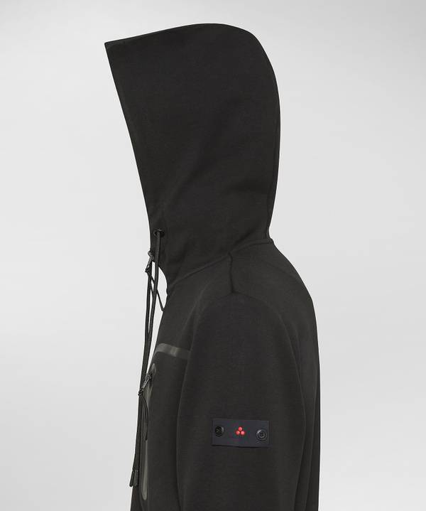 Peuterey Felpa Con Cappuccio E Tasca Al Petto