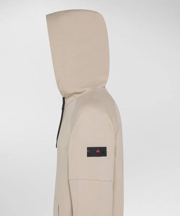 Peuterey Felpa In Cotone Con Cappuccio