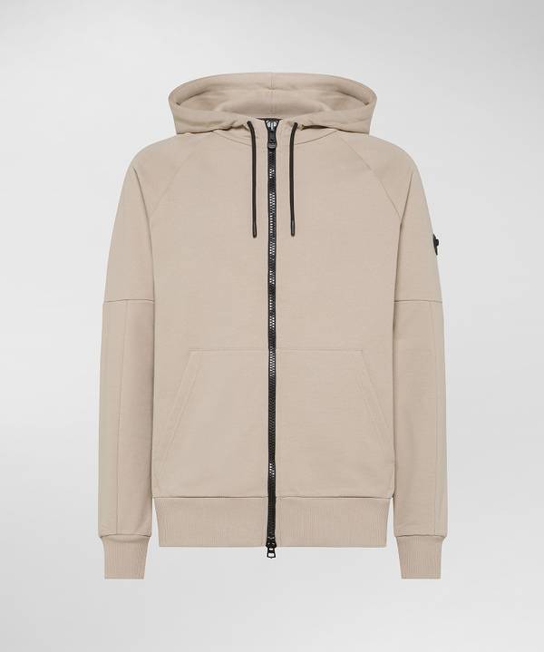Peuterey Felpa in cotone con cappuccio