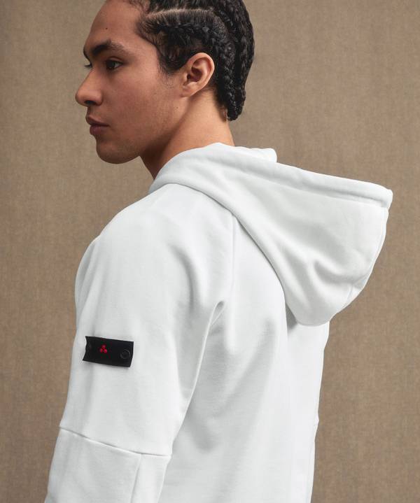 Peuterey Felpa In Cotone Con Cappuccio