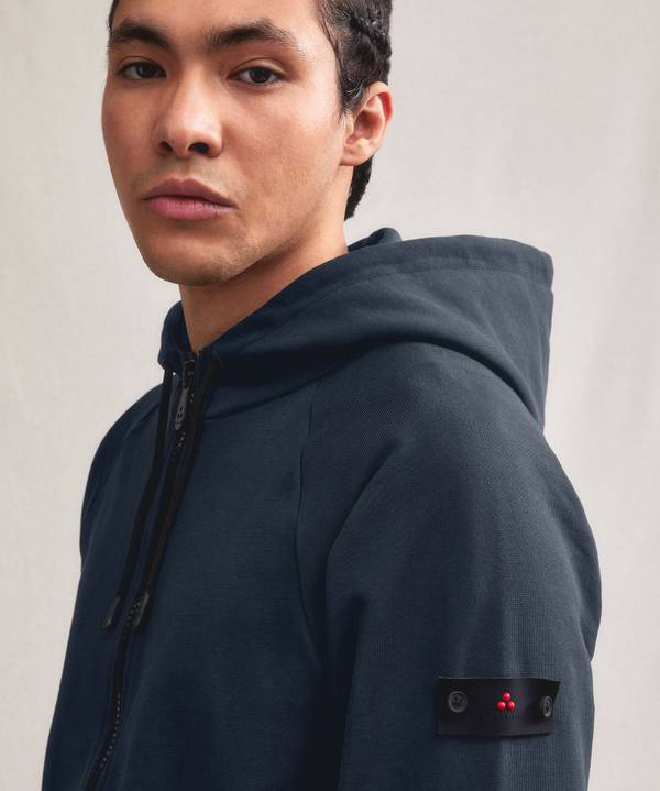 Peuterey Felpa In Cotone Con Cappuccio