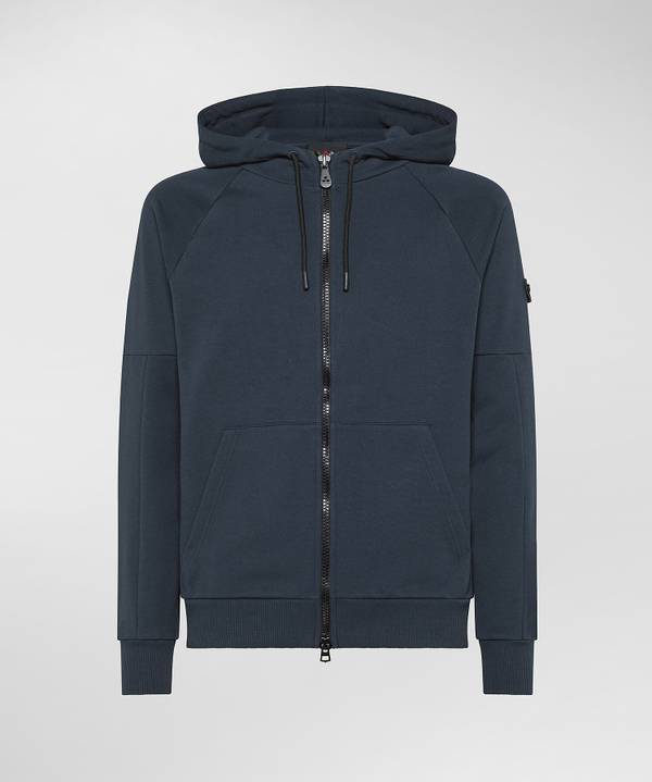 Peuterey Felpa In Cotone Con Cappuccio