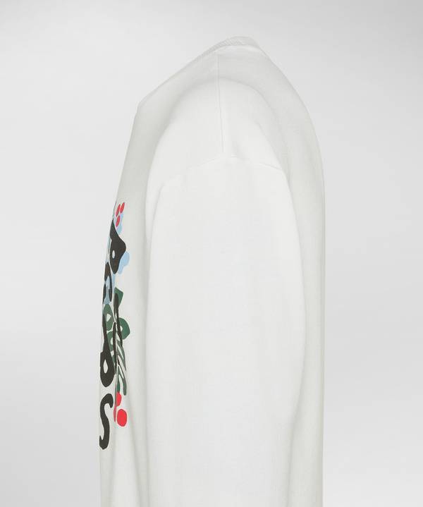 Peuterey Felpa Plurals Con Stampa Tropicale