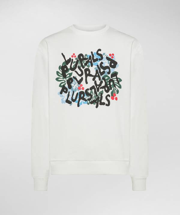 Peuterey Felpa Plurals con stampa tropicale