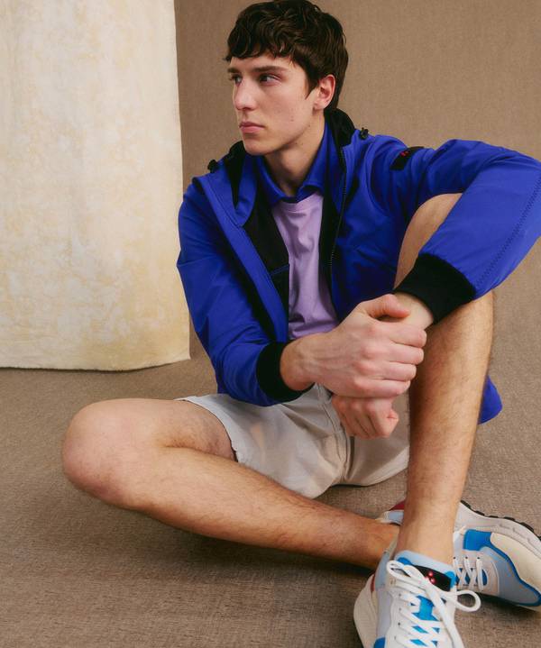 Peuterey Giacca a vento in tela di nylon stretch