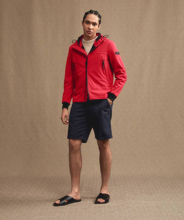 Peuterey Giacca a vento in tela di nylon stretch