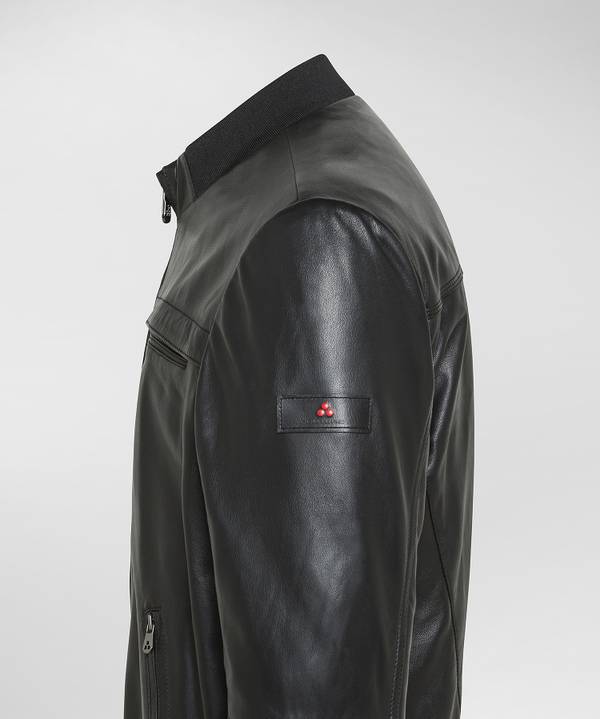 Peuterey Giacca Biker In Pelle